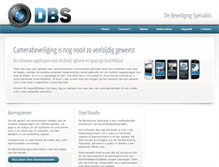 Tablet Screenshot of debeveiligingspecialist.nl